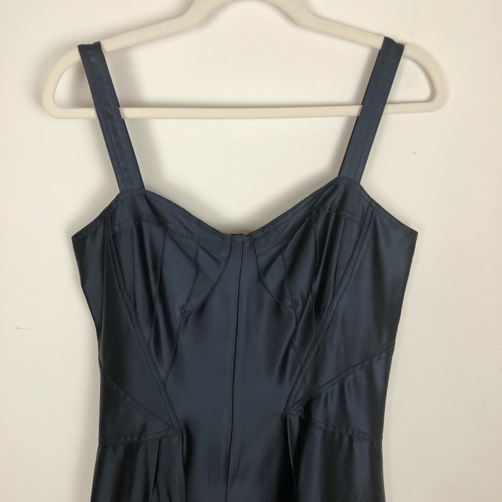 Z Spoke Zac Posen Fit Flare Black Dress - Picture 6 of 14